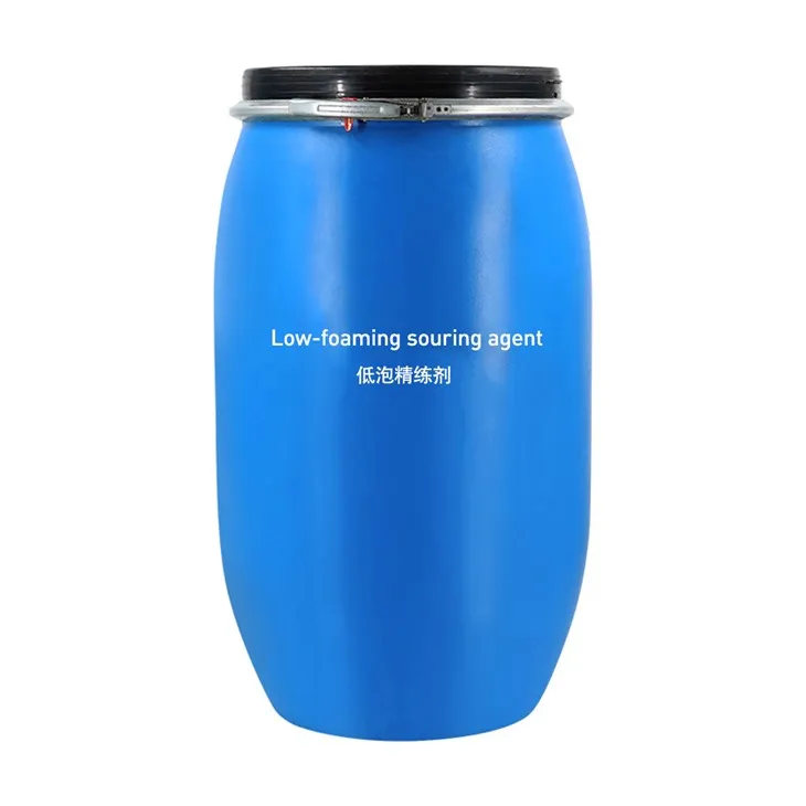 Lågskummande syrningsmedel