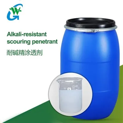 Alkali-resistent skurpenetrant